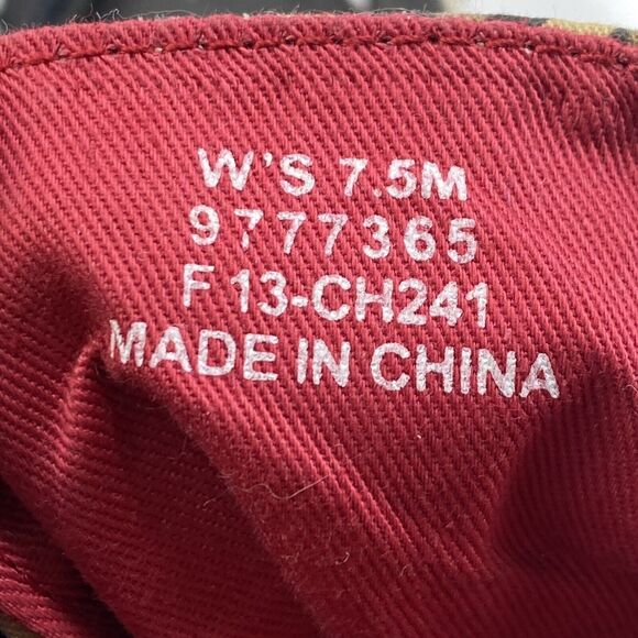 Sperry Top Sider Women's 7.5M High Top Sneakers Leopard Print Brown Canvas - Picture 10 of 10